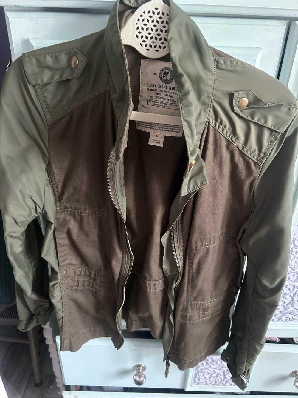 Lucky Brand Olive Green women’s Utility Jacket